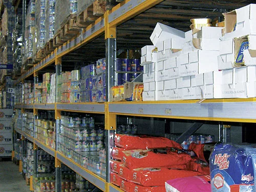 Portapallet a ripiani per picking